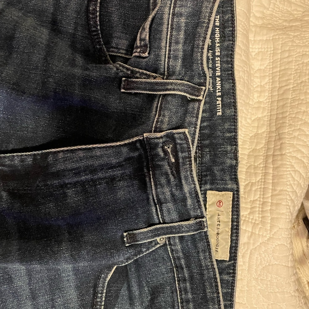 AG jeans size 29p high rise ankle New!